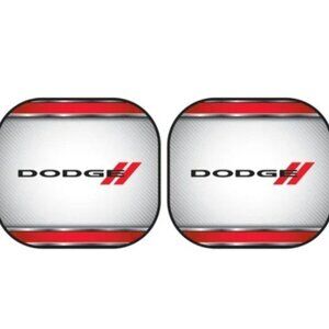 Dodge Foldable Windshield Sun Shade 2 Pack UV Heat Block Universal Fit